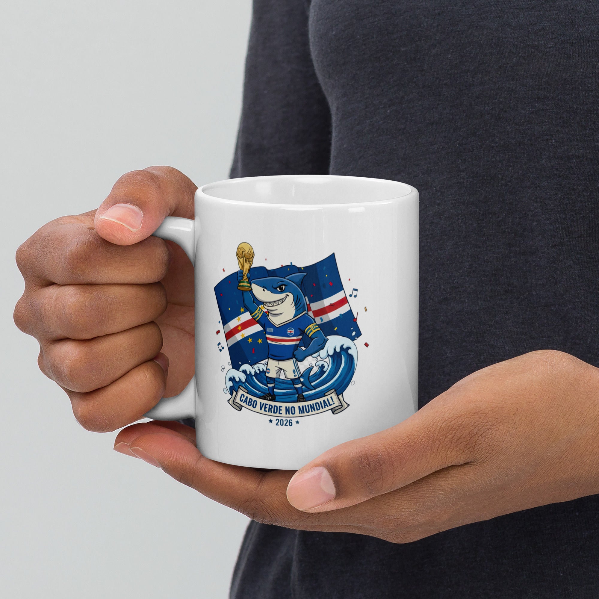 Caneca Cabo Verde no Mundial
