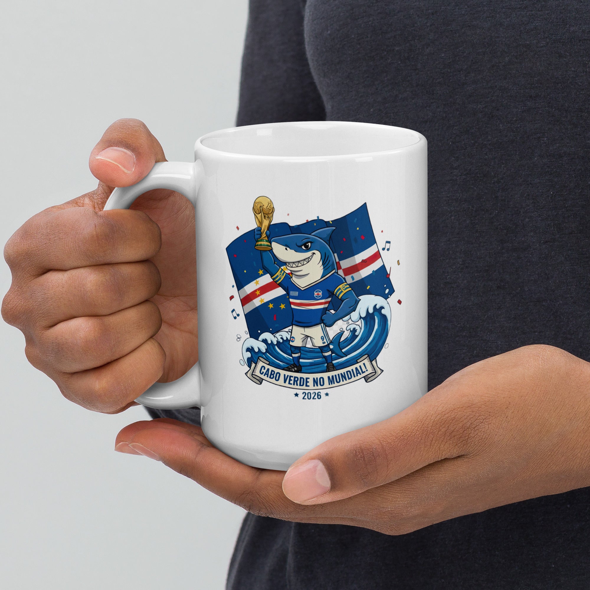 Caneca Cabo Verde no Mundial