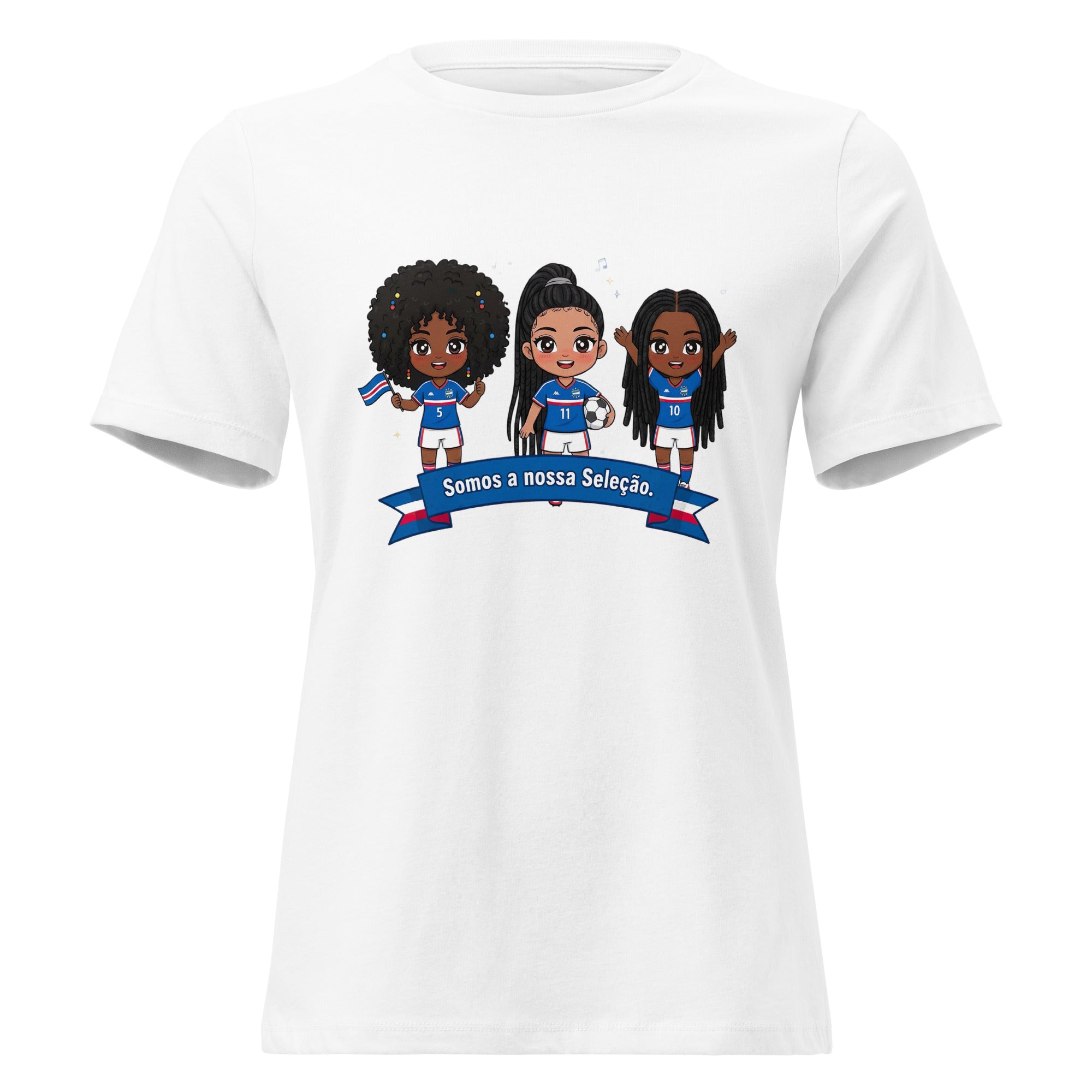 T-shirt Feminina Somos a nossa Seleção