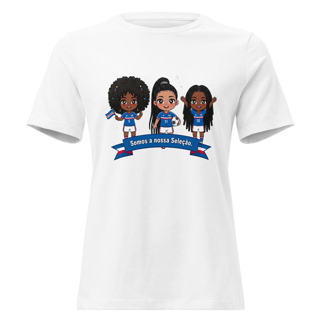 T-shirt Feminina Somos a nossa Seleção